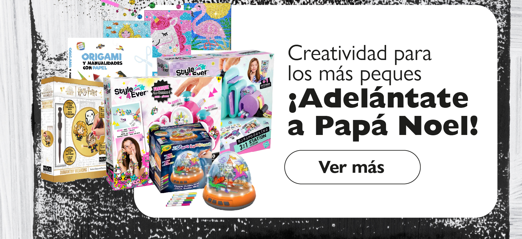 Creatividad para los más peques ¡Adelántate a papá noel!