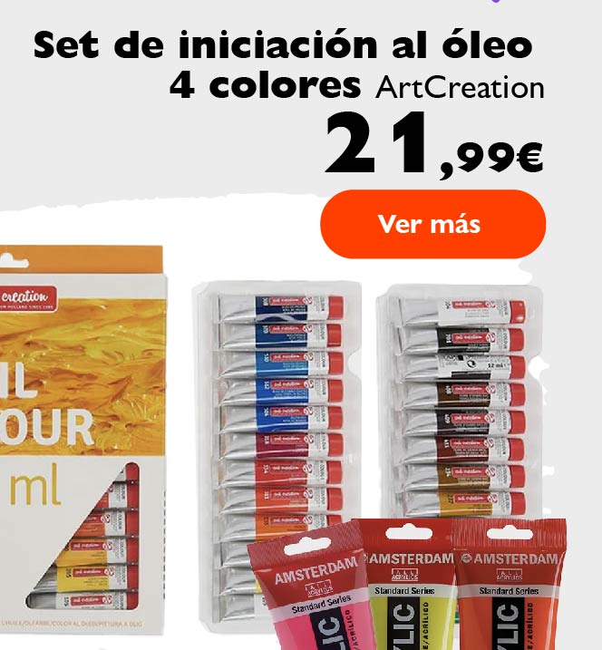 Set de iniciación al óleo 21,99€