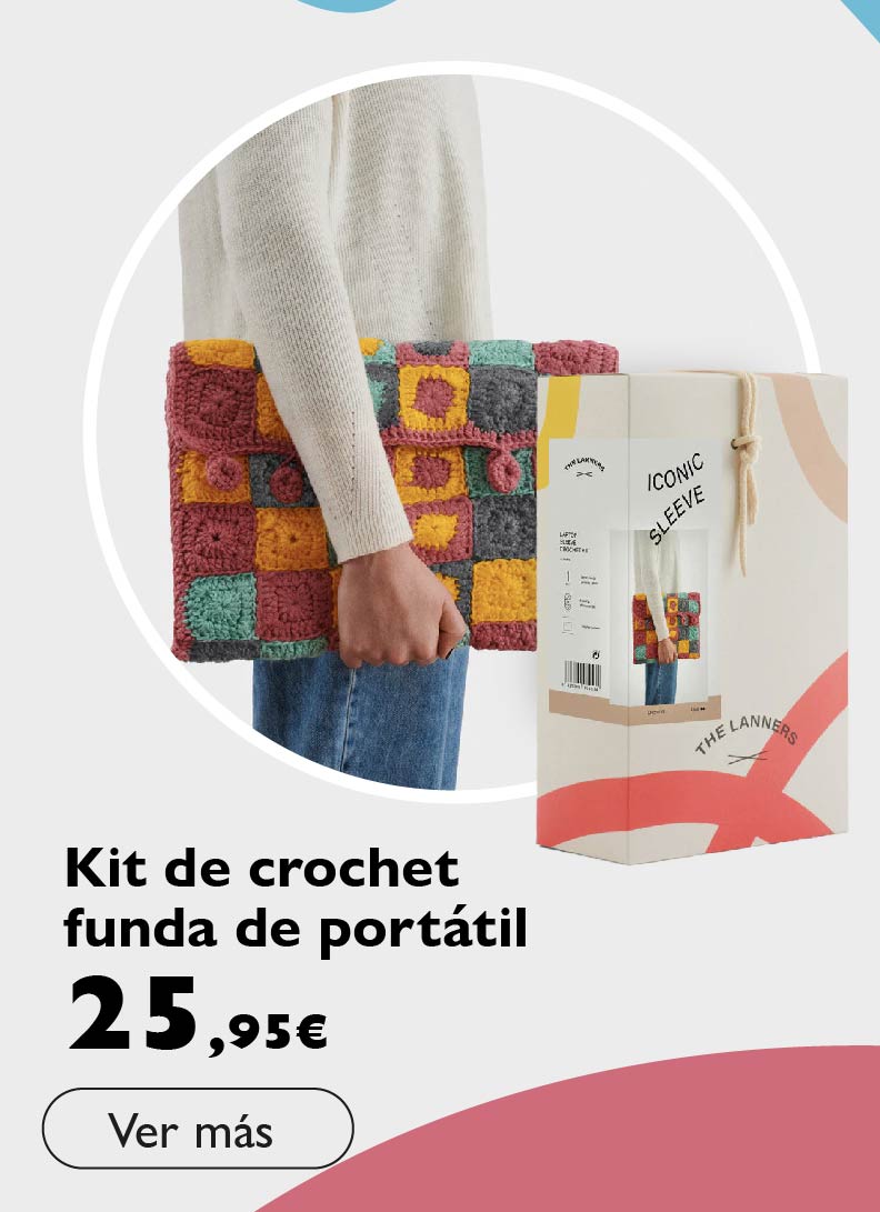 Kit de crochet funda de portatil