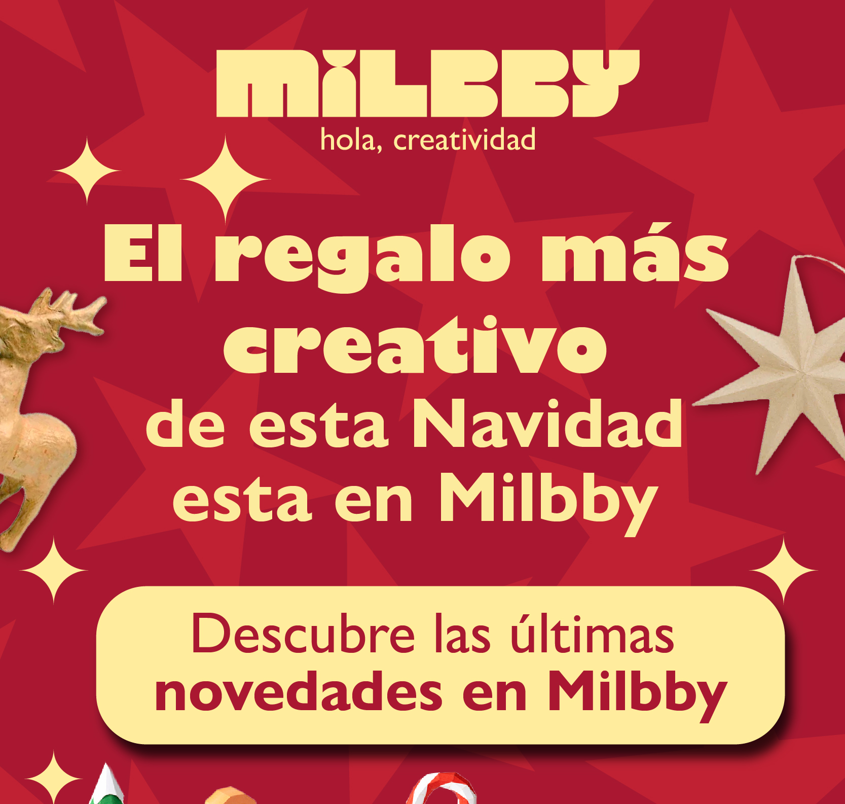 El regalo más creativo de esta navidad esta en Milbby