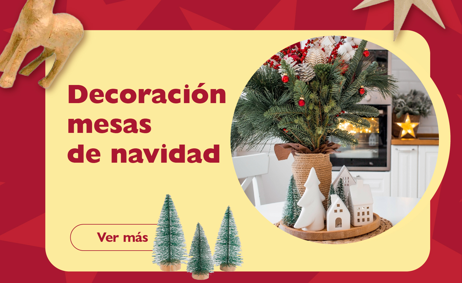 Decoración mesas de navidad