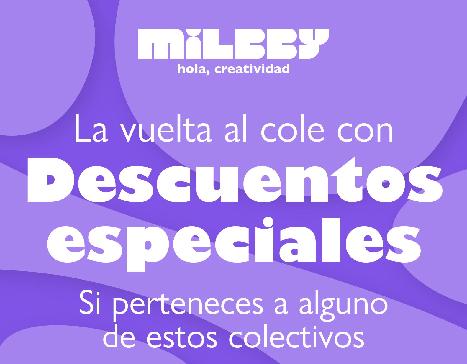 La vuelta al cole con Descuentos especiales