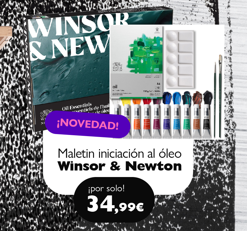 Maletín iniciación al óleo 34,99€