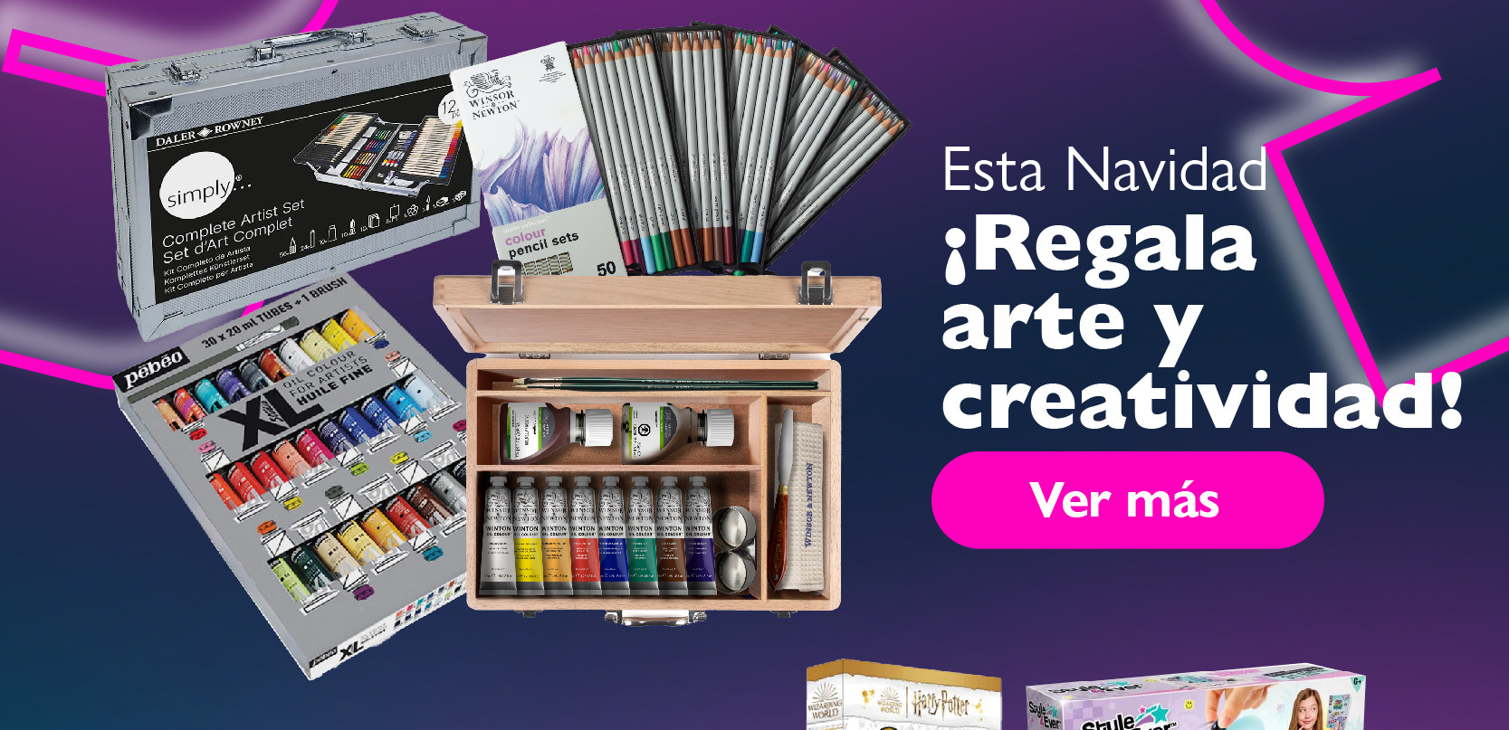 Esta Navidad ¡Regala arte y creatividad!