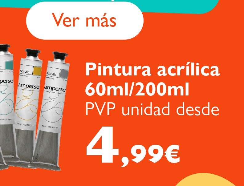 Pintura acrílica amperse 