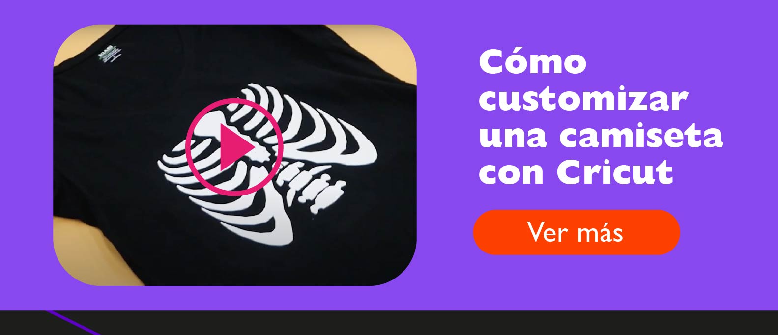 Cómo customizar una camiseta con Cricut