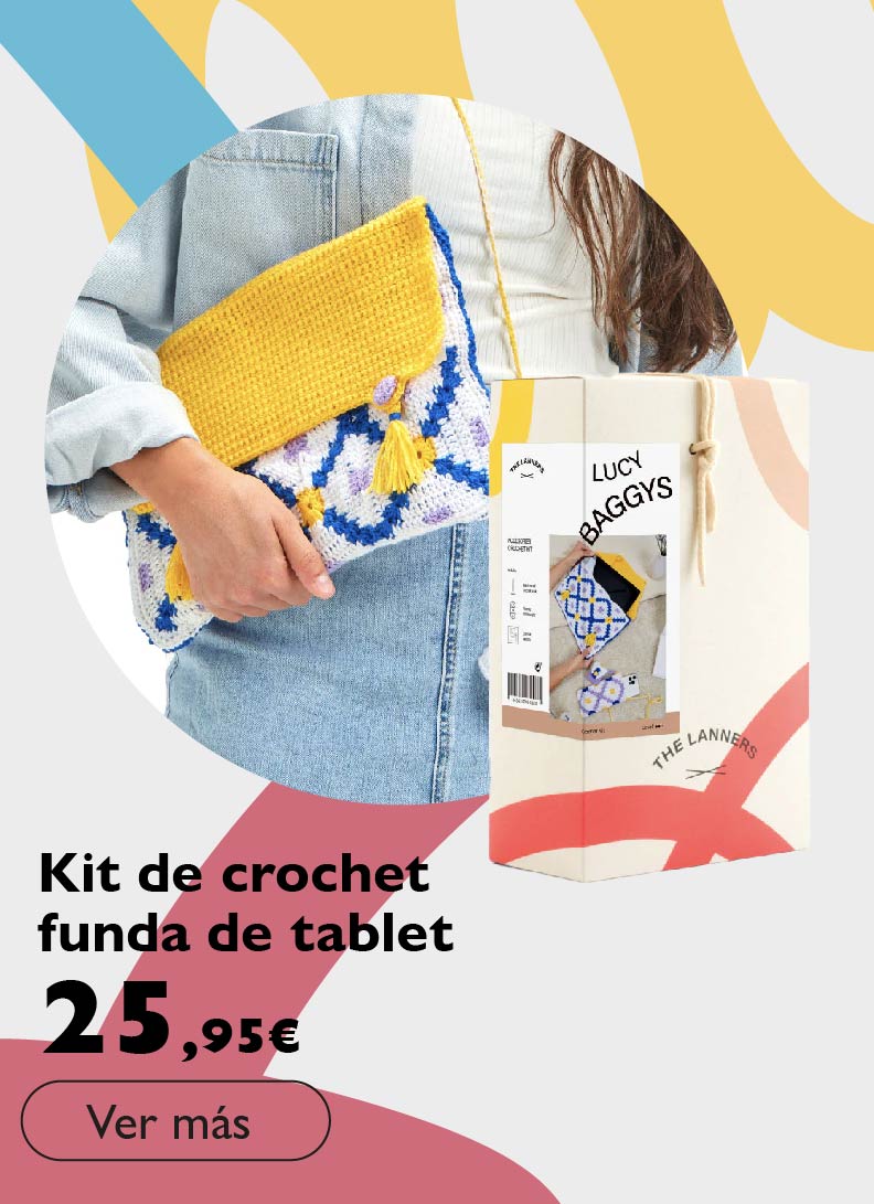 Kit de crochet funda de tablet