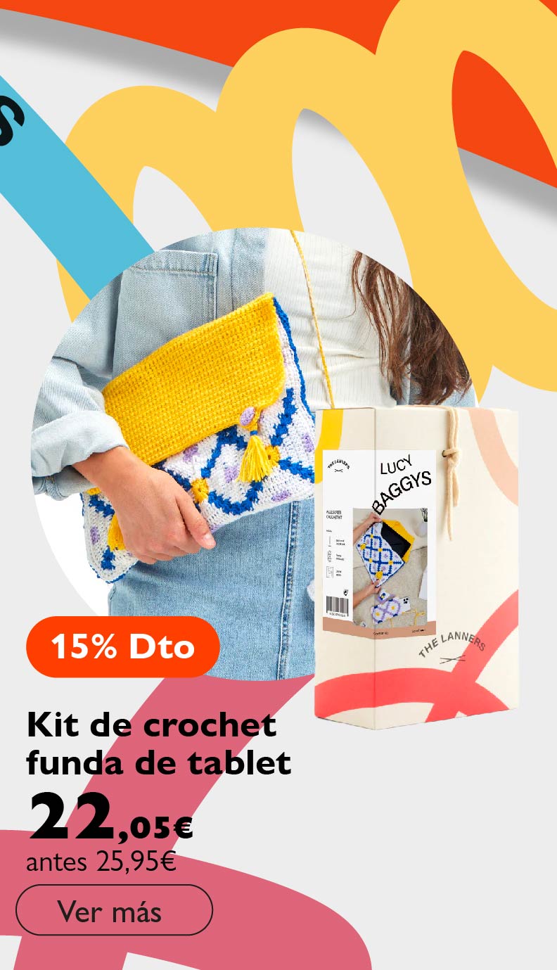 Kit crochet funda de tablet