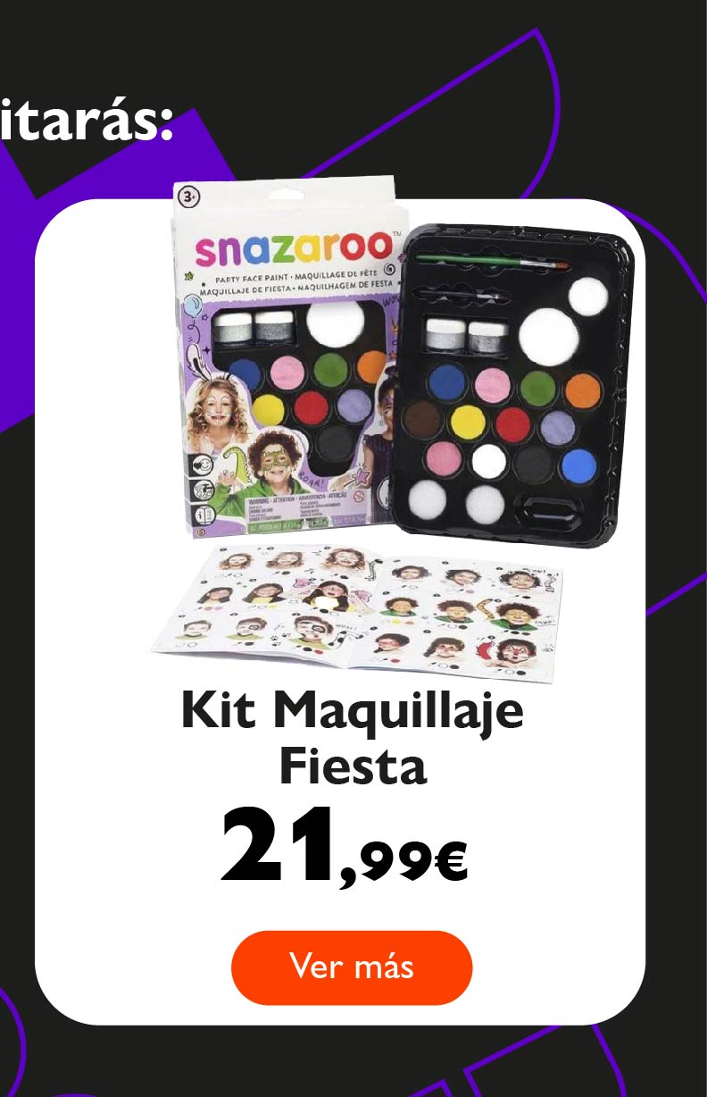 Kit maquillaje fiesta 21,99€