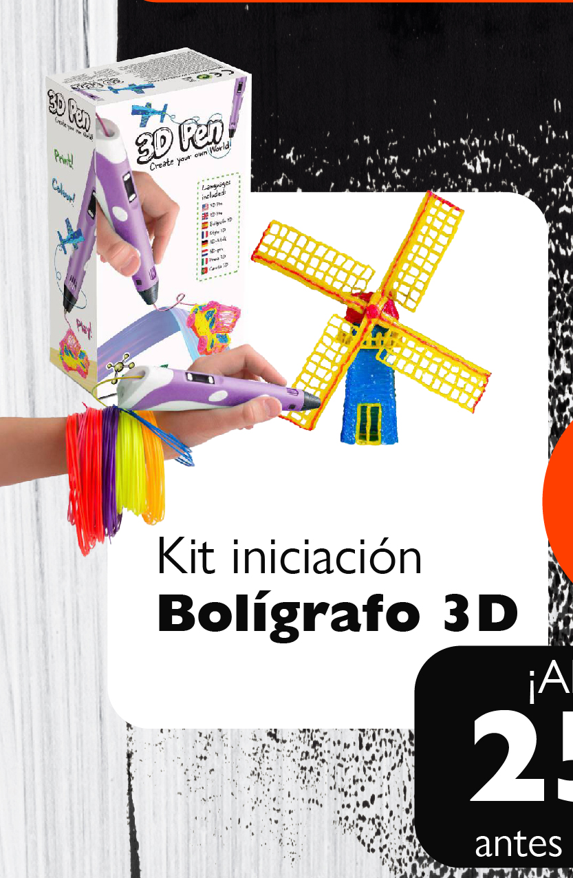 Bolígrafo 3D 25,95€