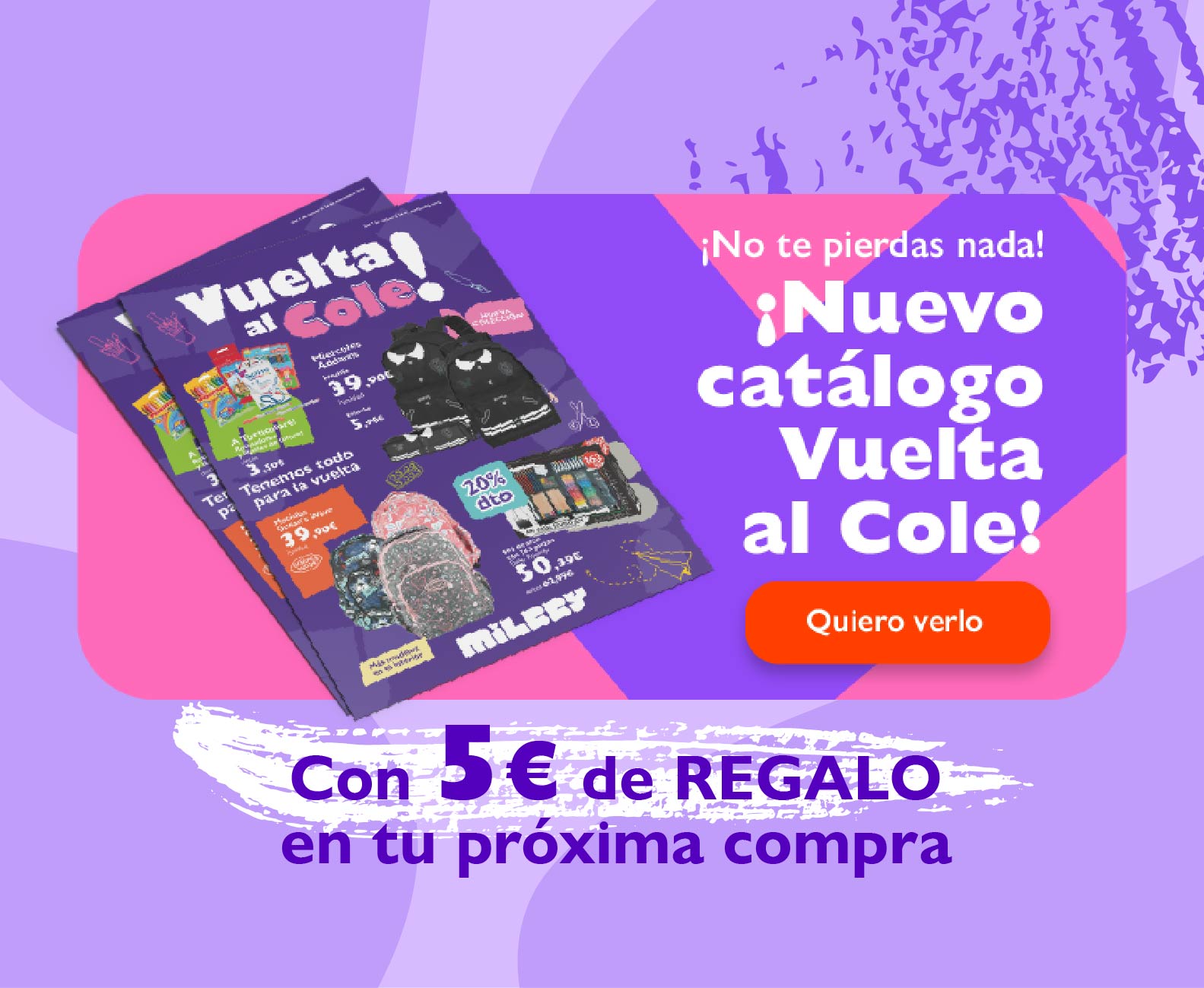 ¡Nuevo catálogo Vuelta al Cole!