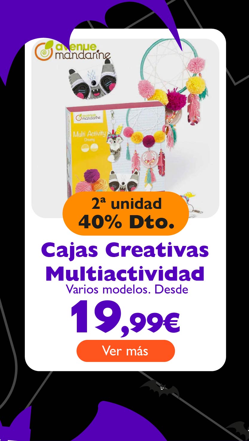 Cajas creativas multiactividad 2º unidad 40% de descuento