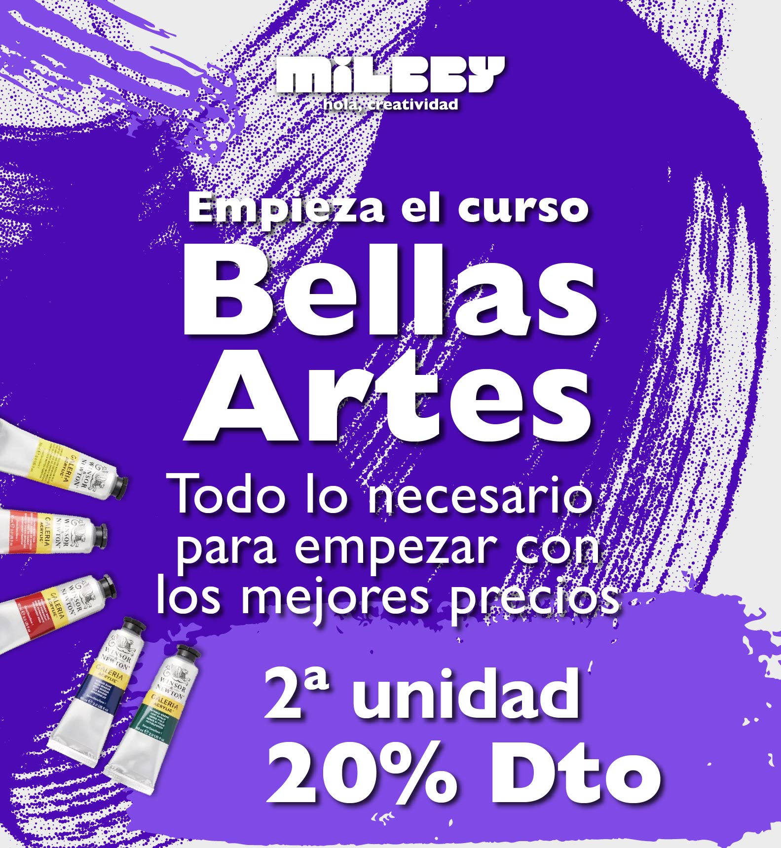 empieza el curso Bellas Artes todo lo necesario para empezar con los mejores precios