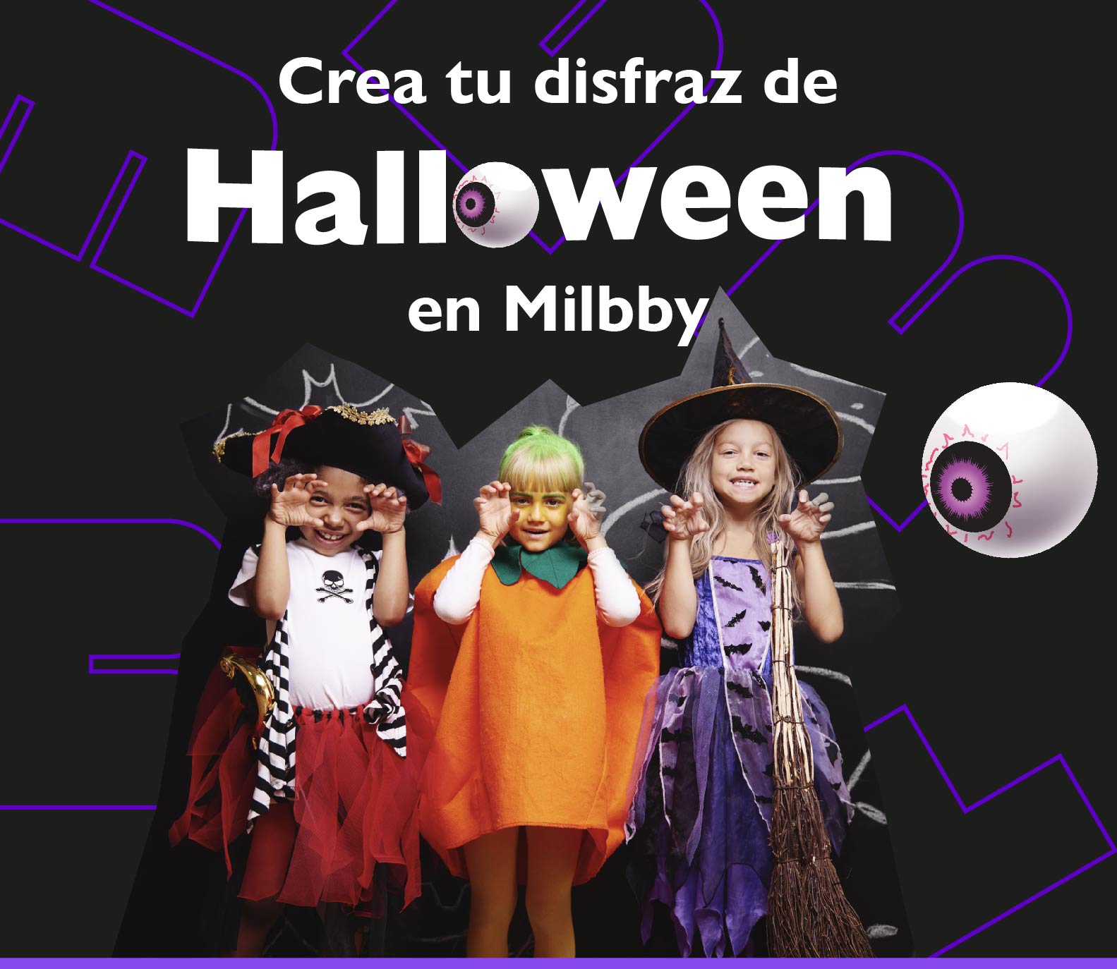 Crea tu disfraz de Halloween en Milbby