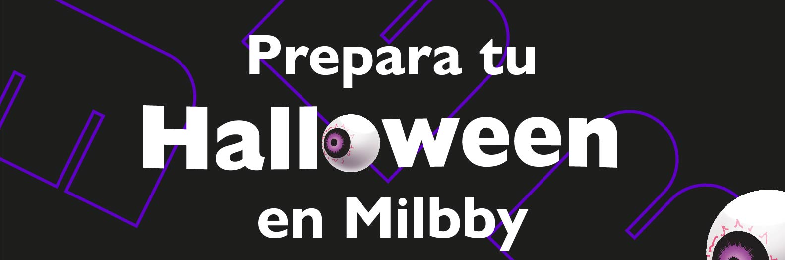 Prepara tu Halloween en Milbby